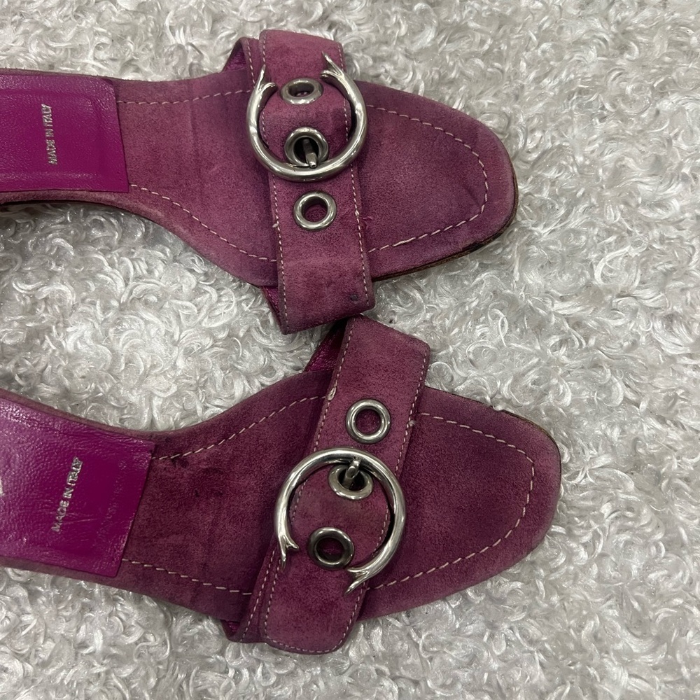 Prada Heels Block women’s Clogs Sandals - Picture 3 of 10